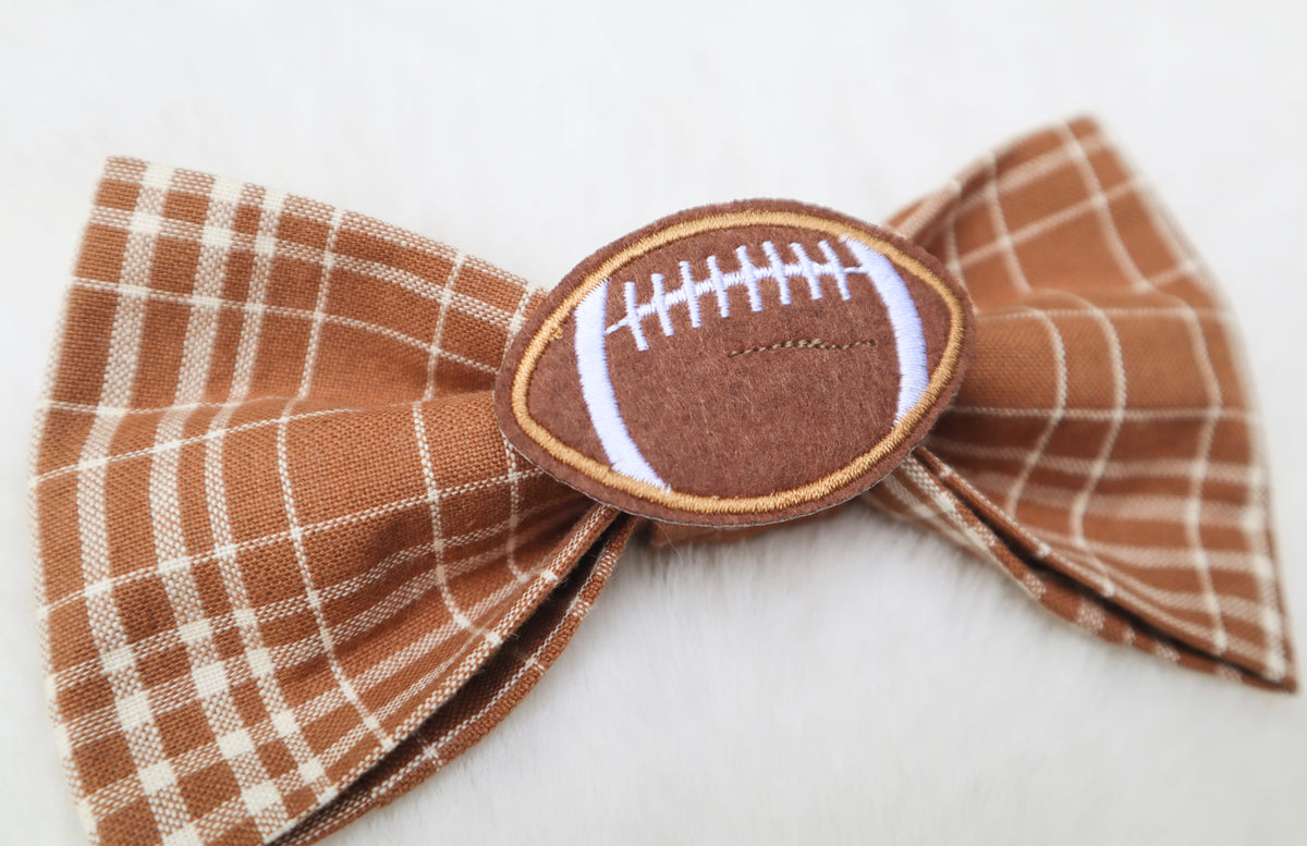 Football Season Pet Bow