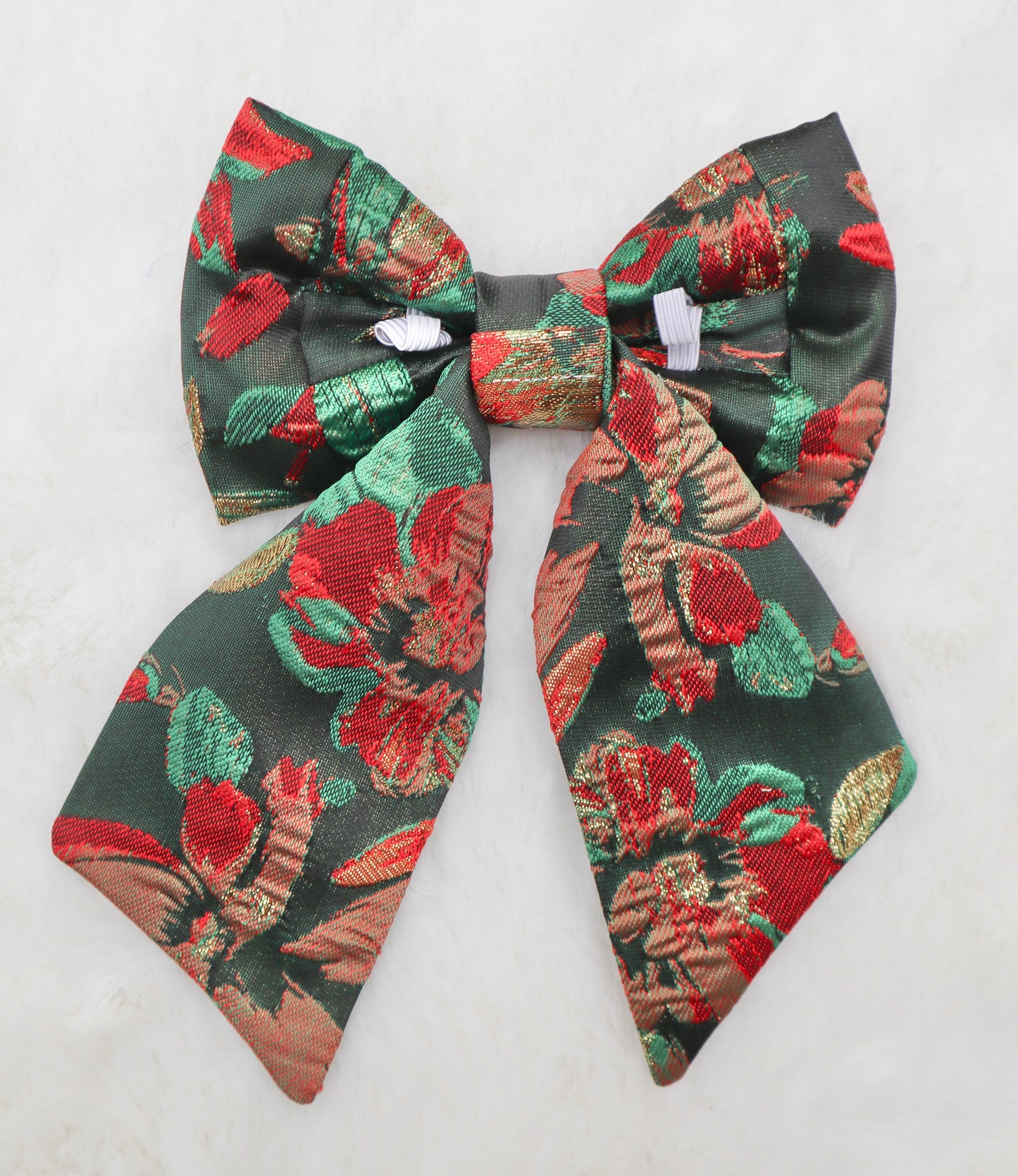 Yuletide Bloom Pet Bow