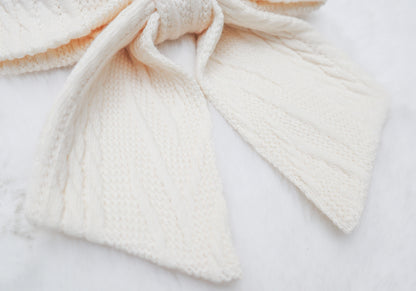 Snowfall Sweater Weather Pet Bow