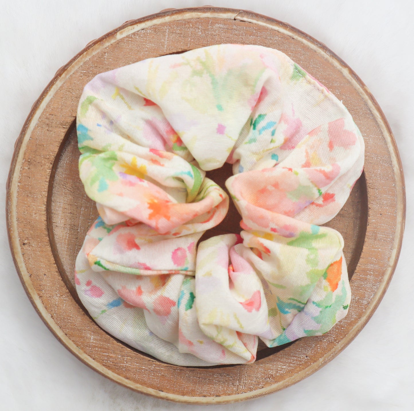 Wildflower Whispers Hair Scrunchie