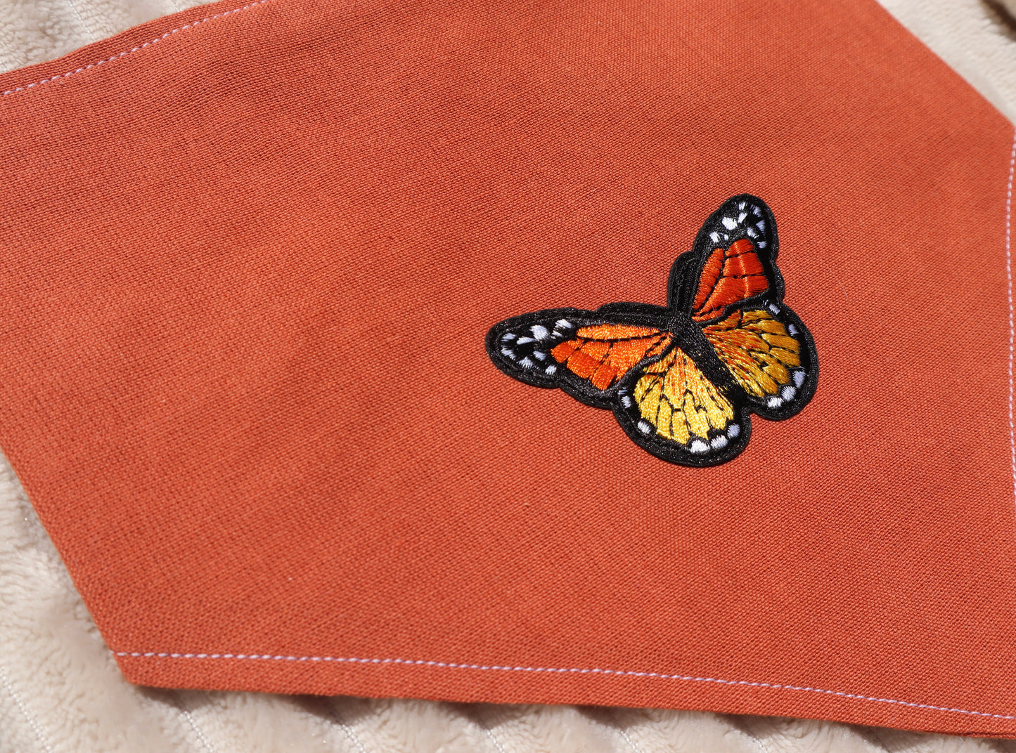 Monarch Butterfly Patch Bandana