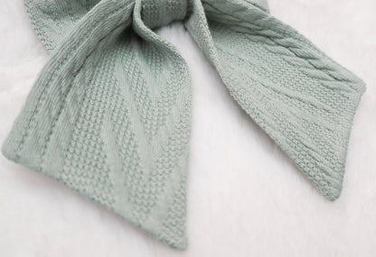 Frosted Spruce Sweater Weather Pet Bow