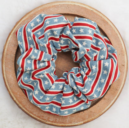 Stars & Stripes Hair Scrunchie