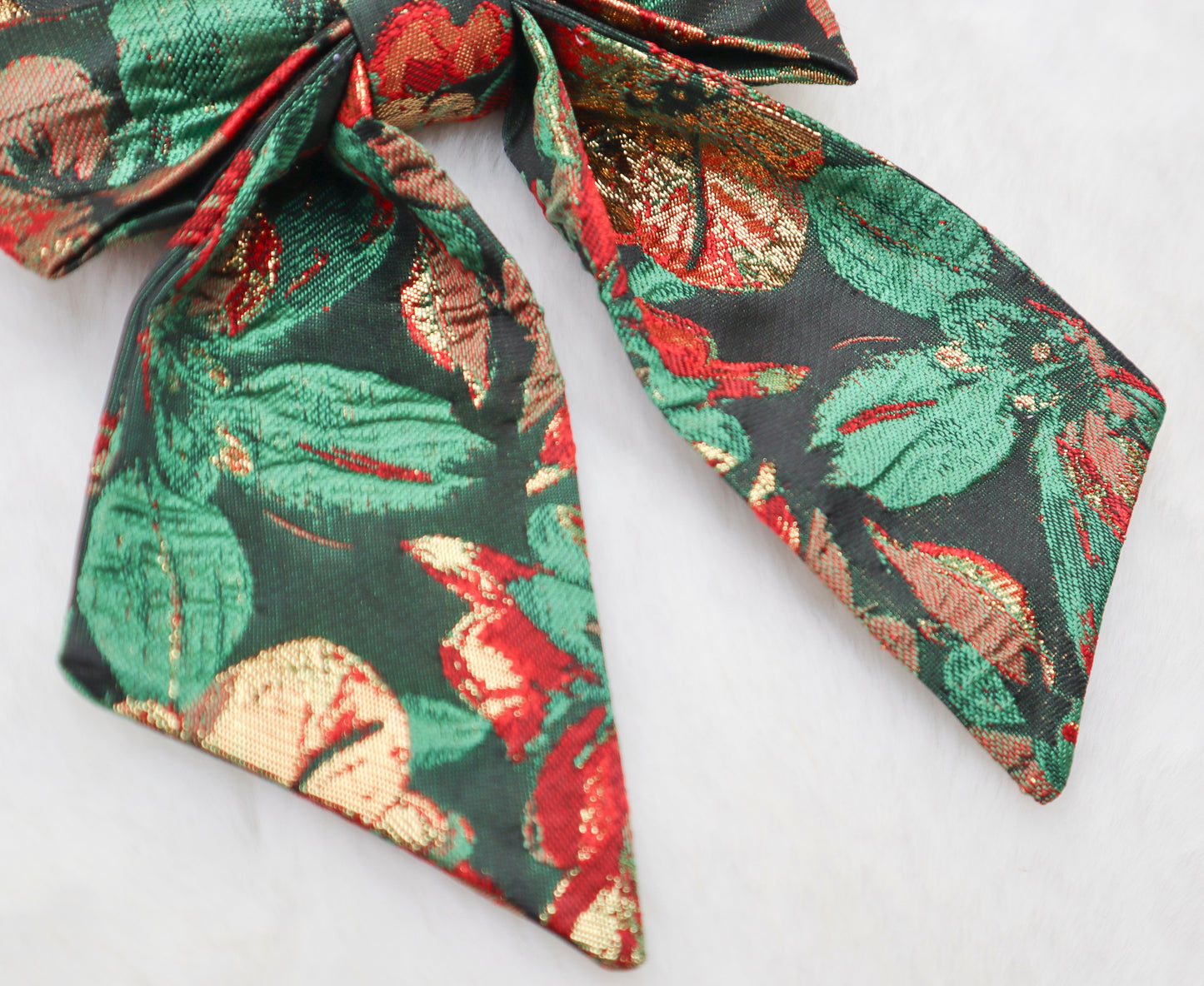 Yuletide Bloom Pet Bow