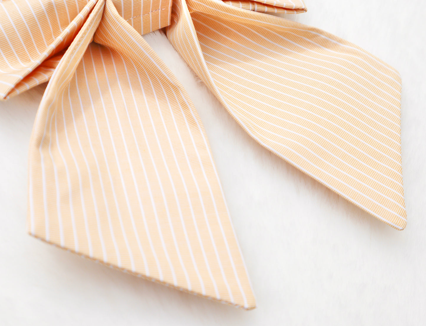 Buttery Cabana Stripes Pet Bow