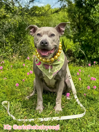 Gilded Blooms Bandana
