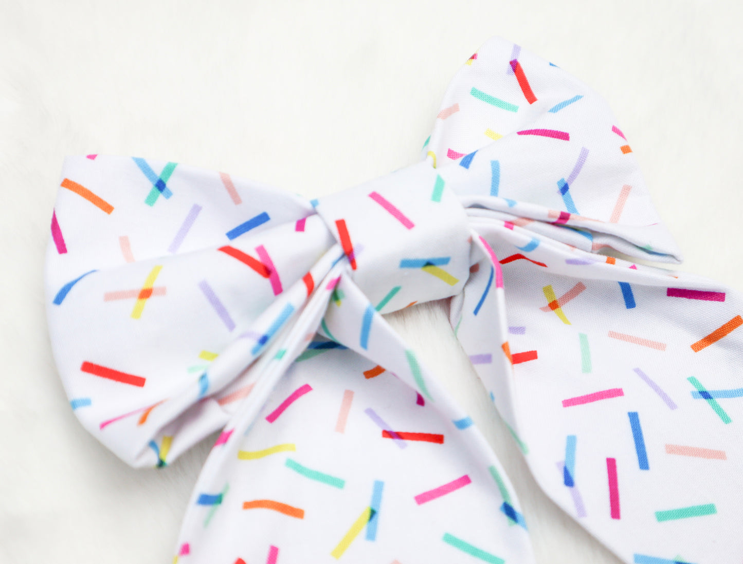 Celebration Sprinkles Pet Bow