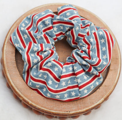 Stars & Stripes Hair Scrunchie