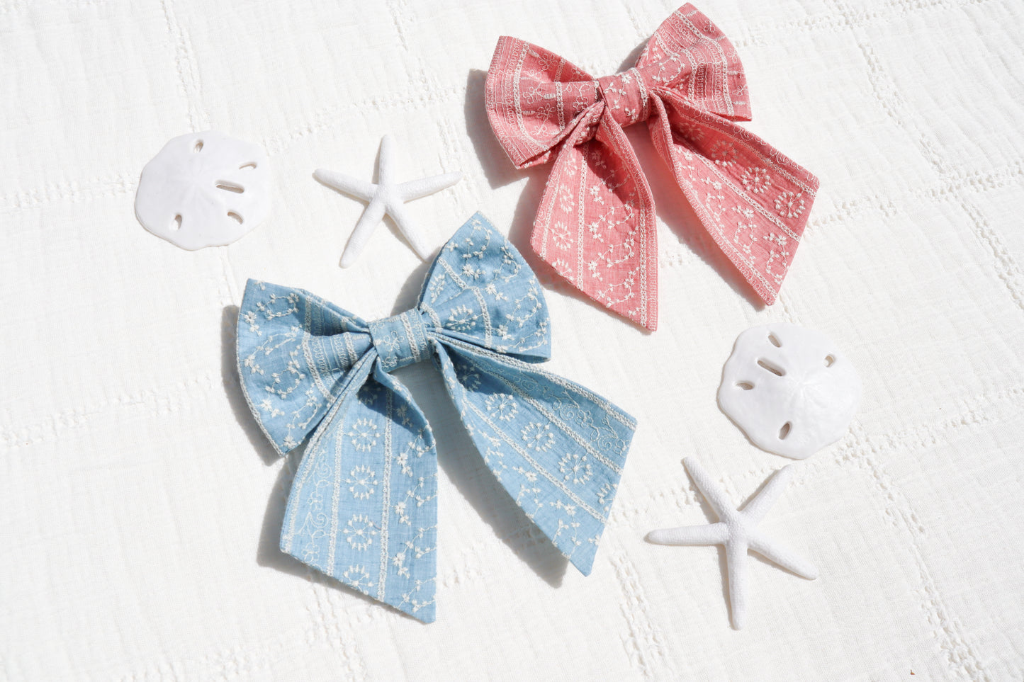 Coastal Pink Pet Bow