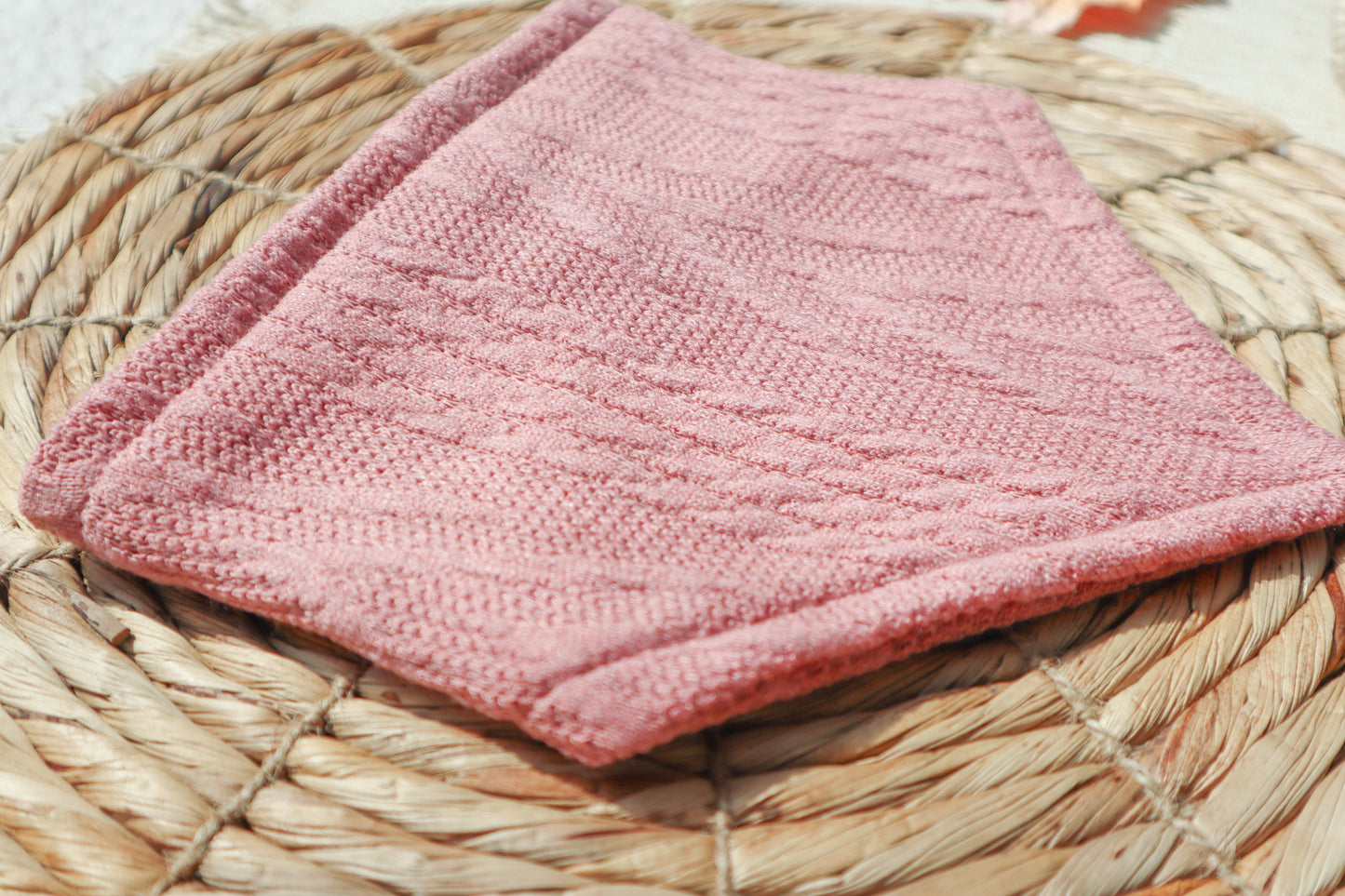 Dusty Rose Sweater Weather Bandana