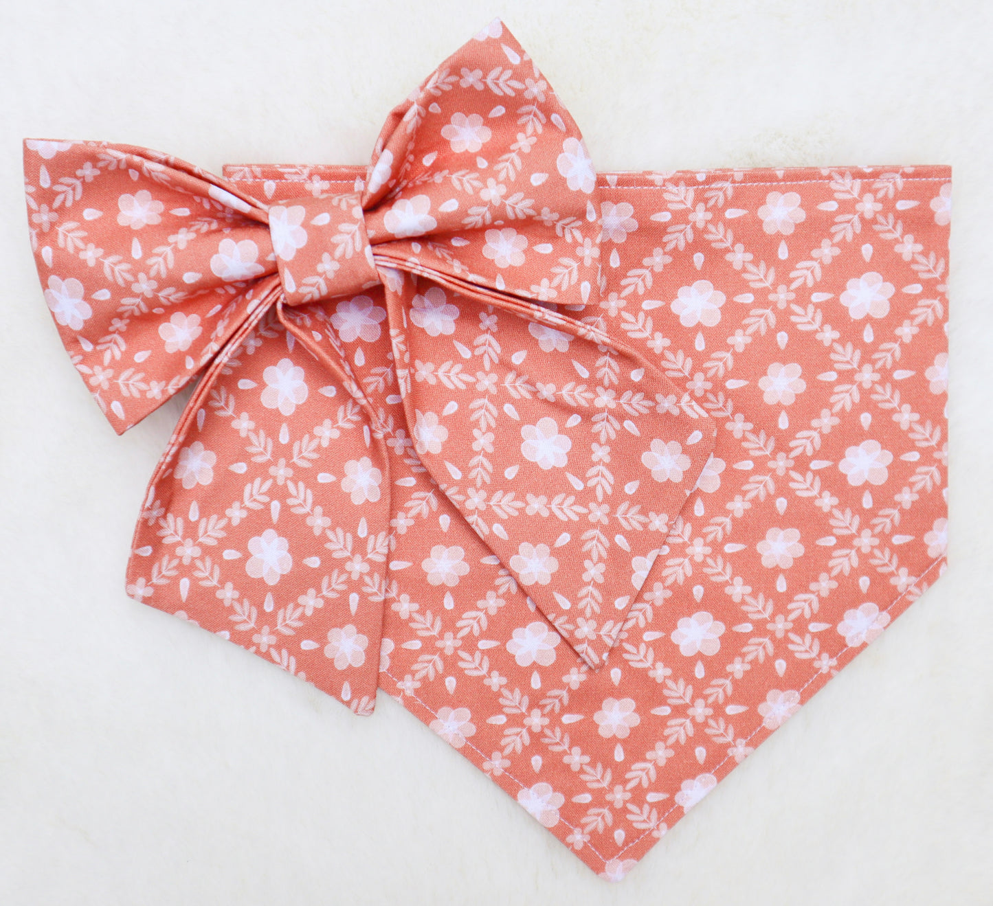 Fall Florals Pet Bow