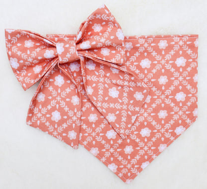 Fall Florals Pet Bow