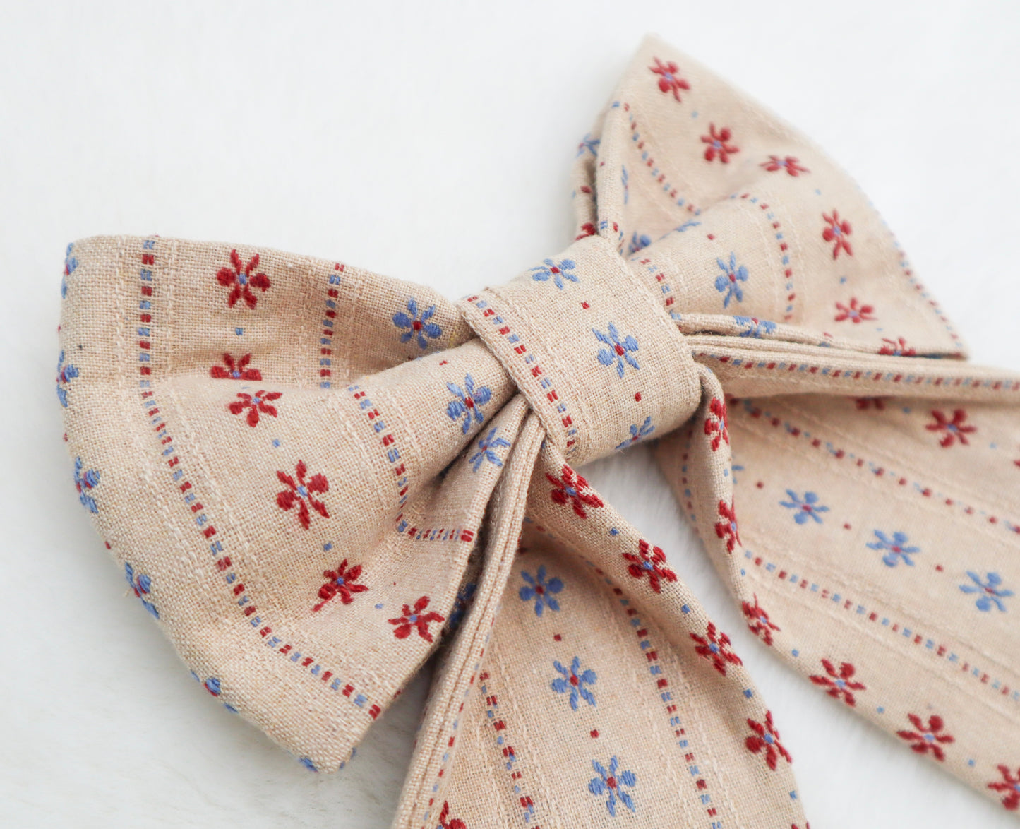 Heritage Bloom Pet Bow