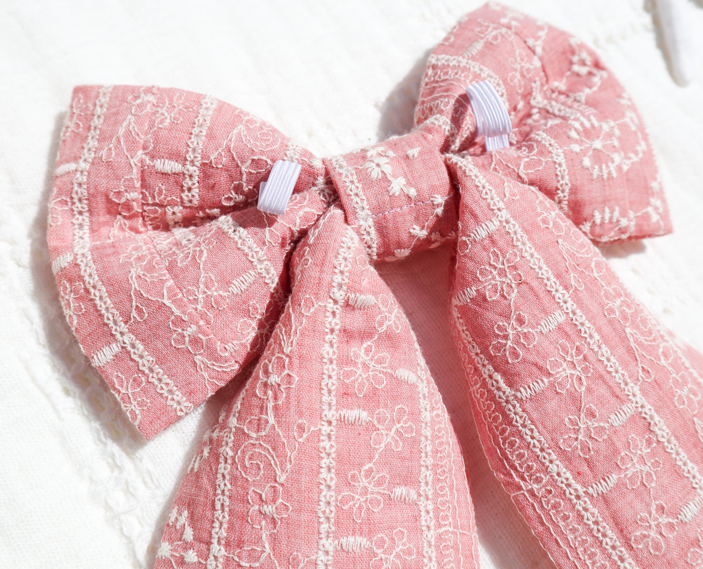 Coastal Pink Pet Bow