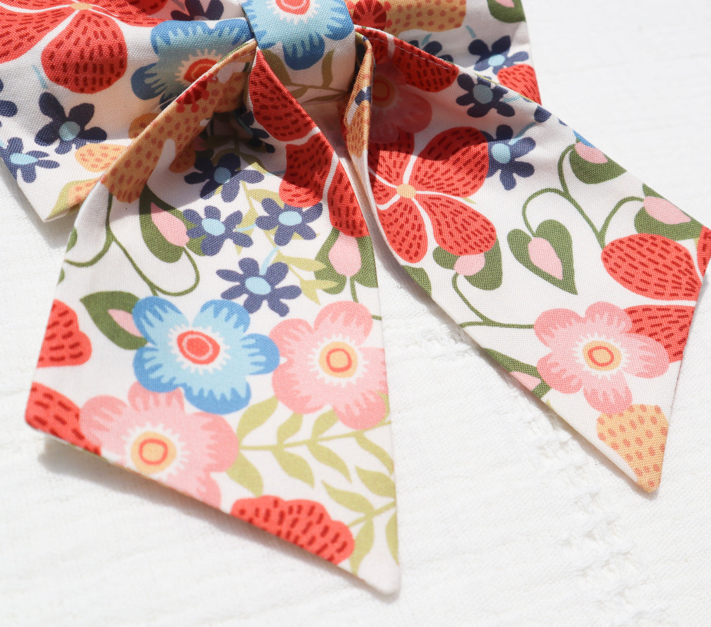 Farmers Market Florals Hair Bow