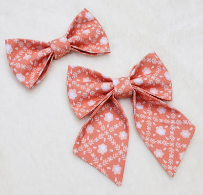 Fall Florals Pet Bow
