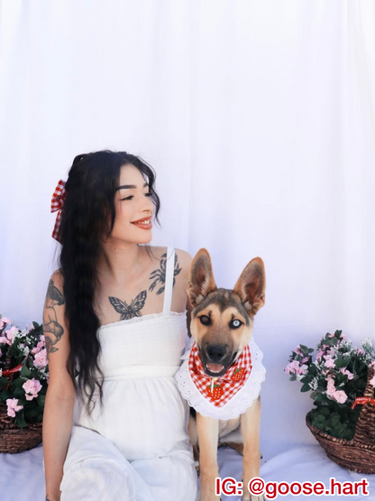 Strawberry Picnic Hair Bow