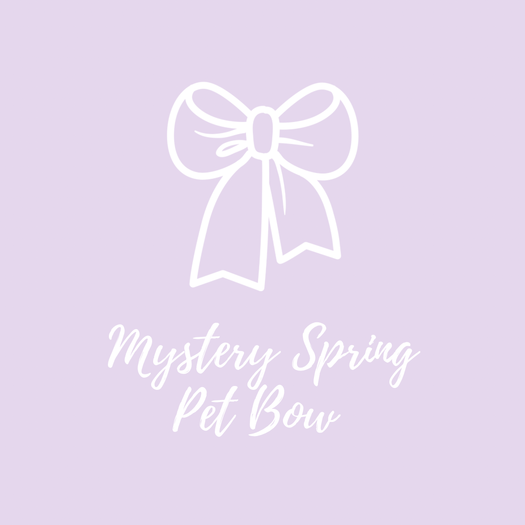 Mystery Spring Pet Bow