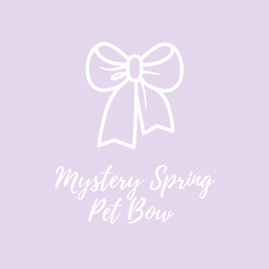 Mystery Spring Pet Bow