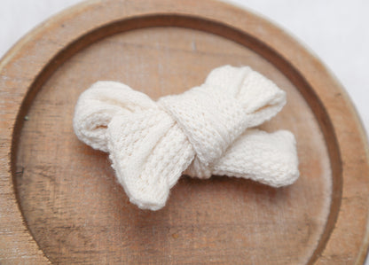 Snowfall Sweater Weather Fur Bow