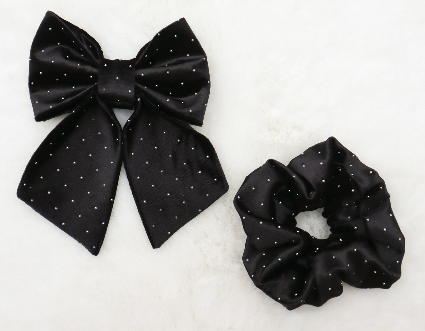 Dazzling Diamond Hair Scrunchie