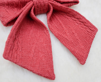 Holly Berry Sweater Weather Pet Bow