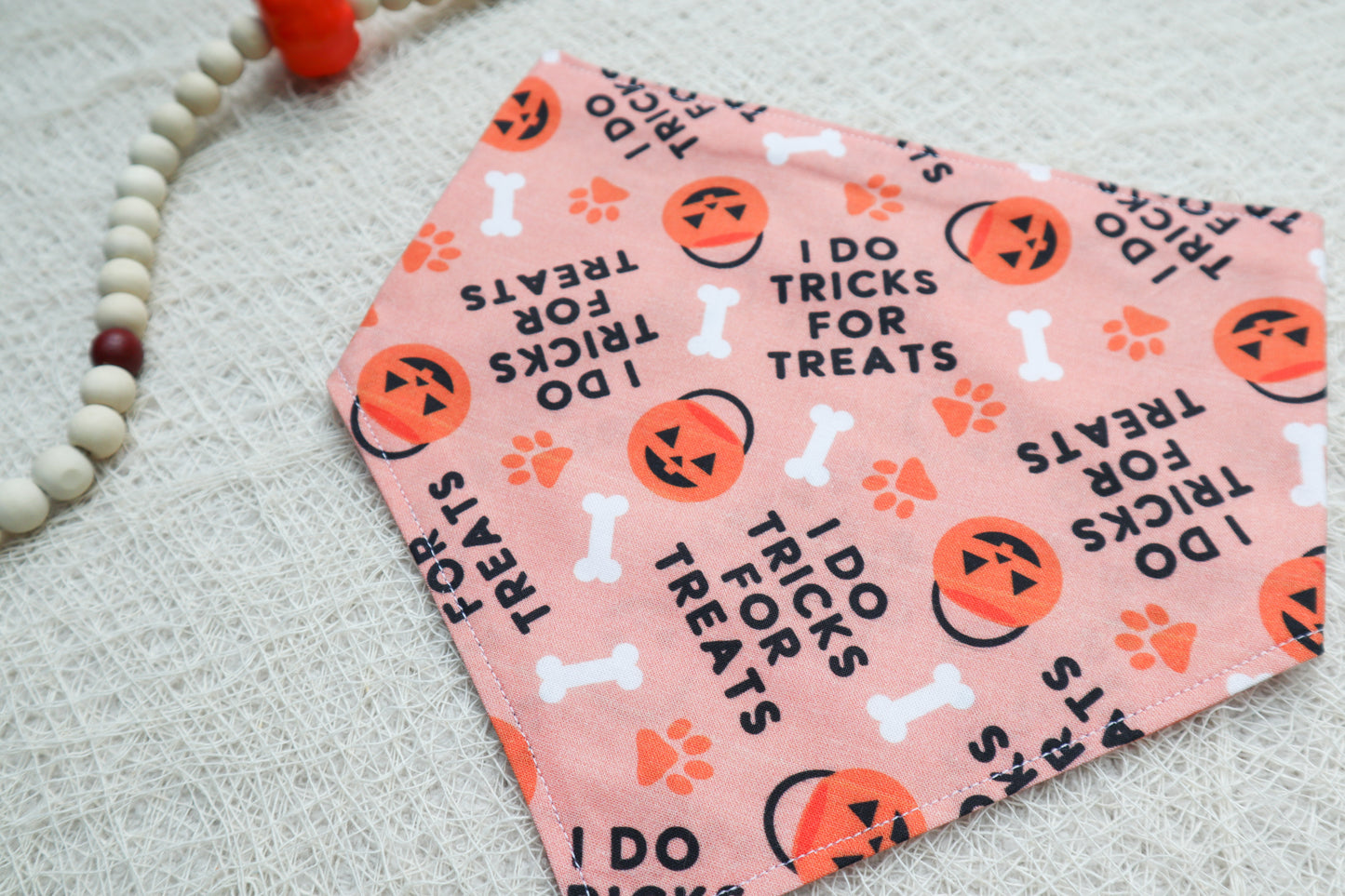 Orange Tricks for Treats Bandana