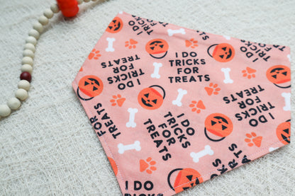 Orange Tricks for Treats Bandana