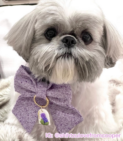 Lavender Frost Pet Bow