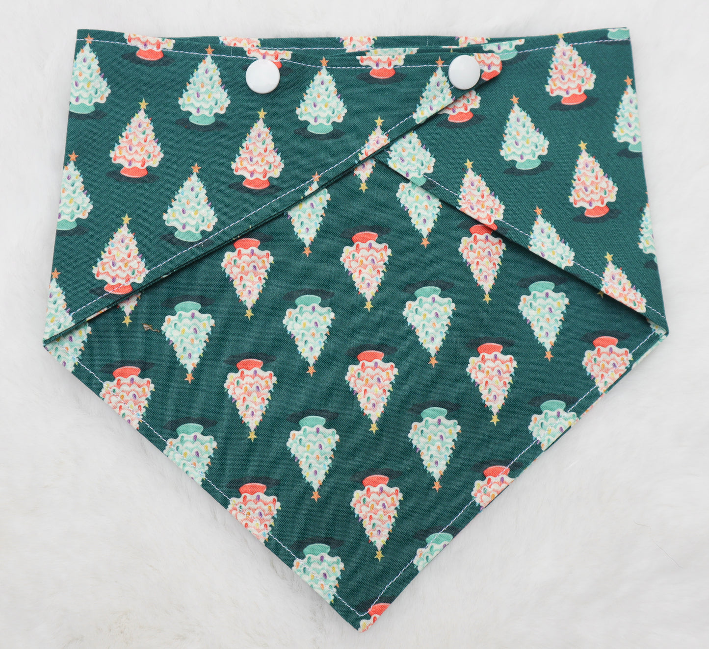 Vintage Christmas Trees Bandana