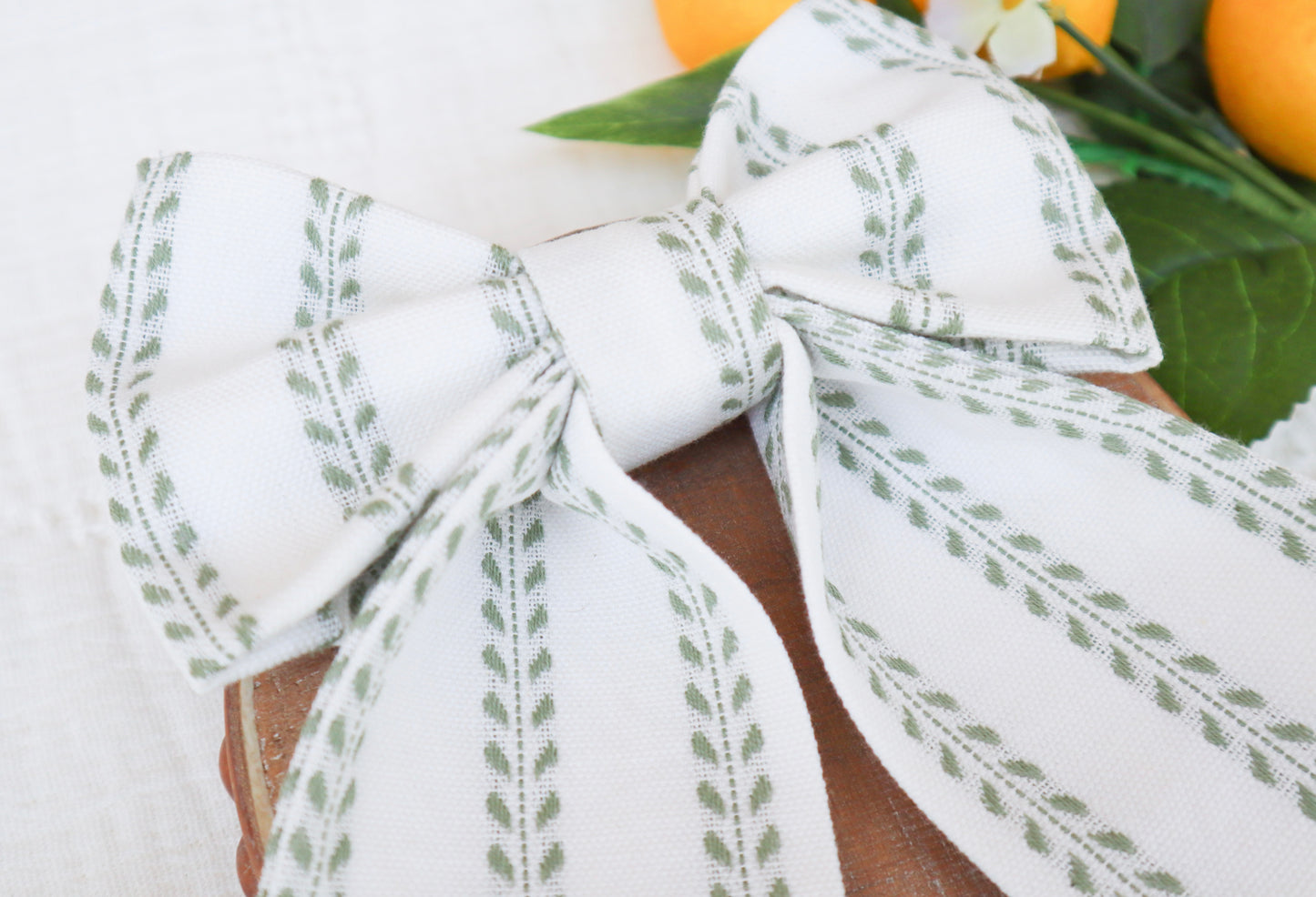 Italian Vineyard Hair Bow