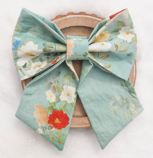 Flowers for Ophelia Hair Bow