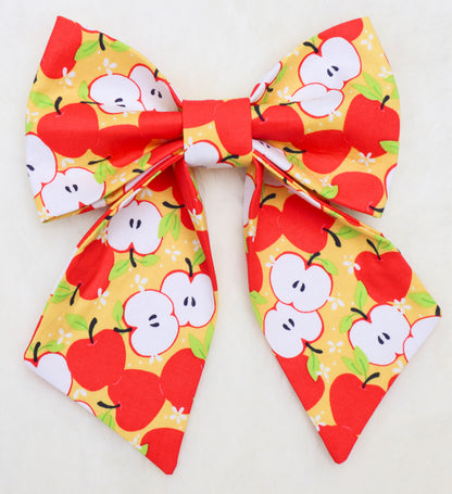 Apple Bloom Pet Bow