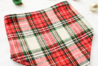 Classic Christmas Plaid Bandana
