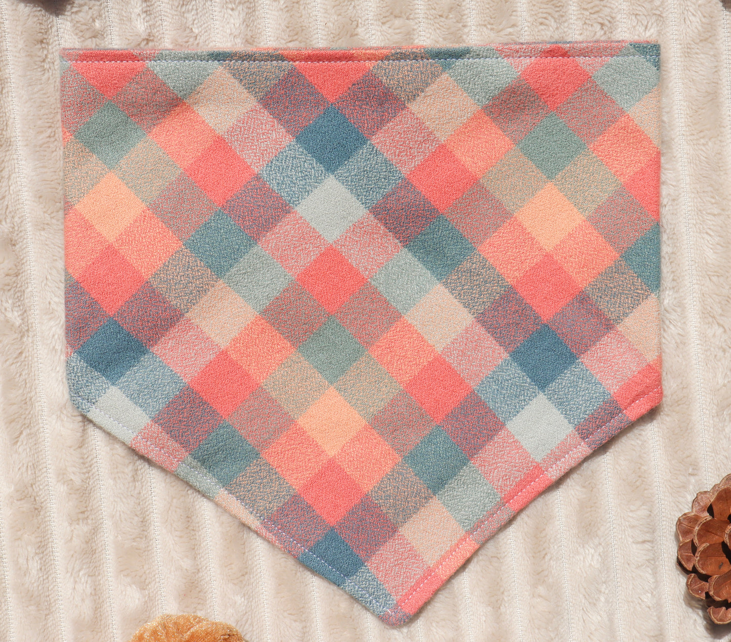 Cozy Campfire Plaid Bandana