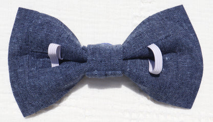 Smiley Face Patch Pet Bow