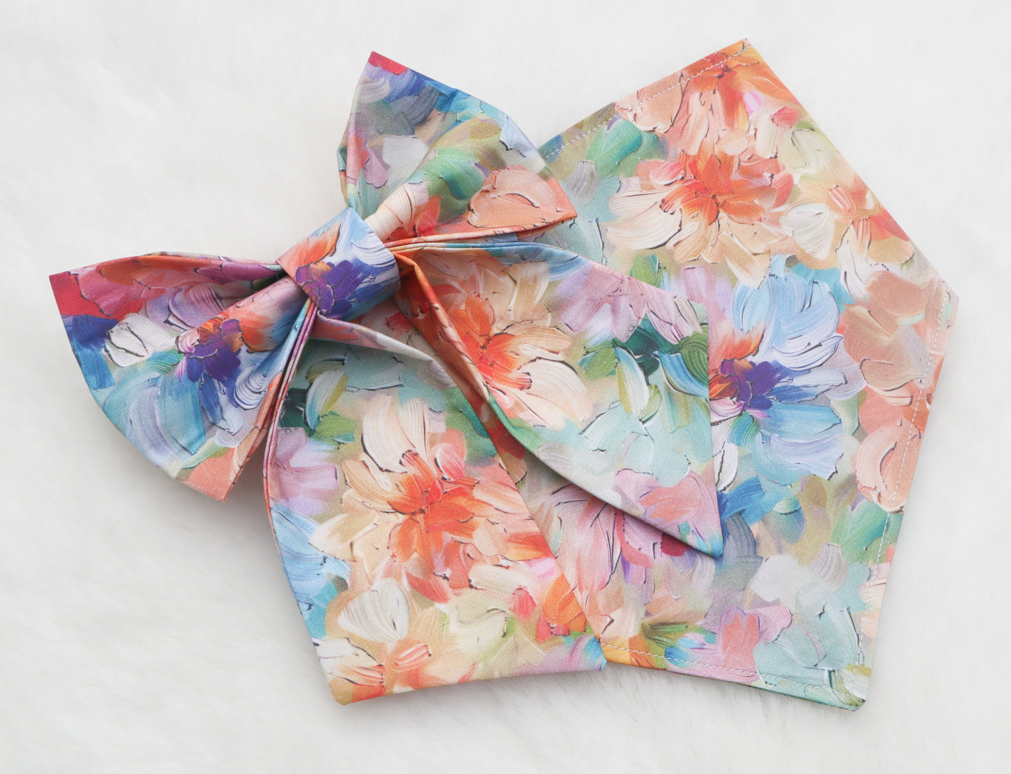 Painted Petals Bandana