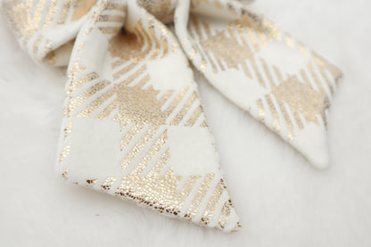 Golden Glimmer Pet Bow