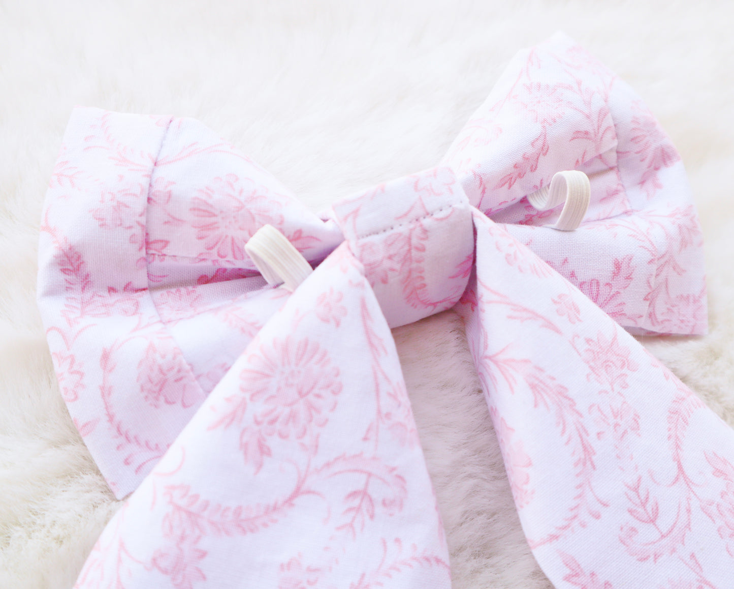 Pink Evelyn Pet Bow
