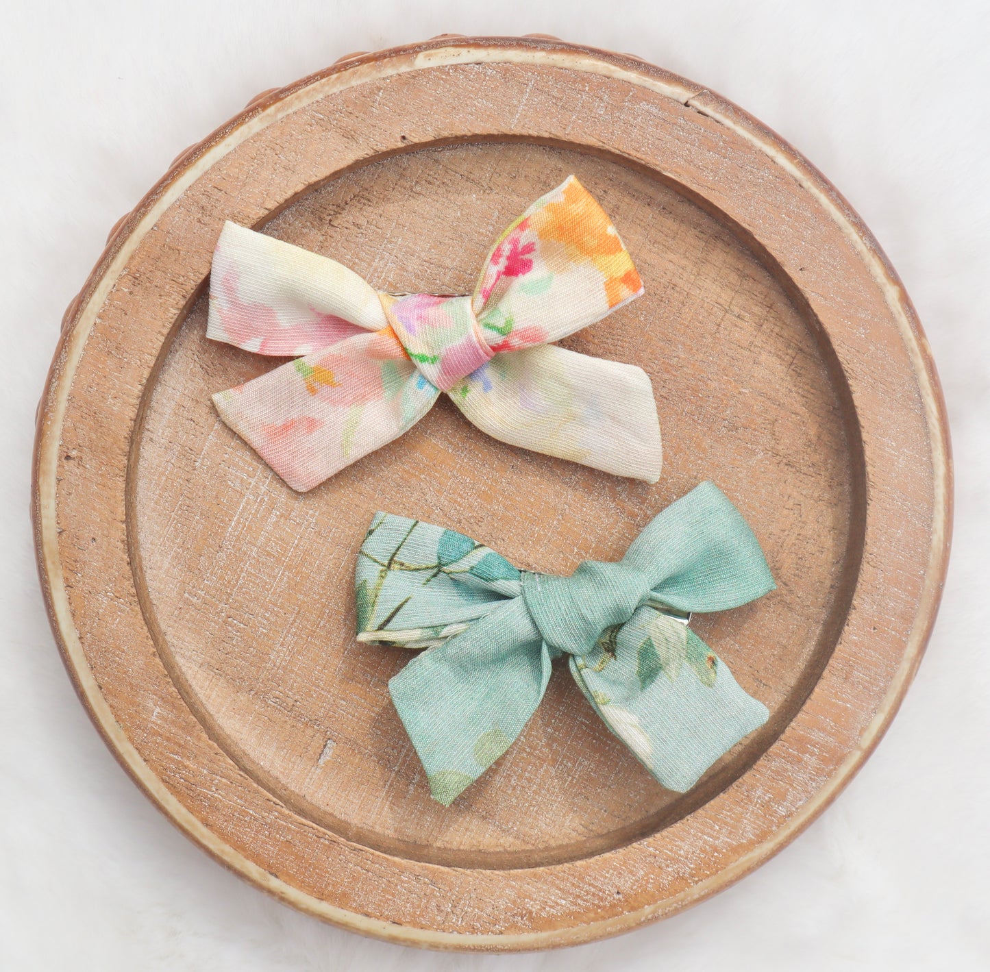 Flowers for Ophelia Fur Bow