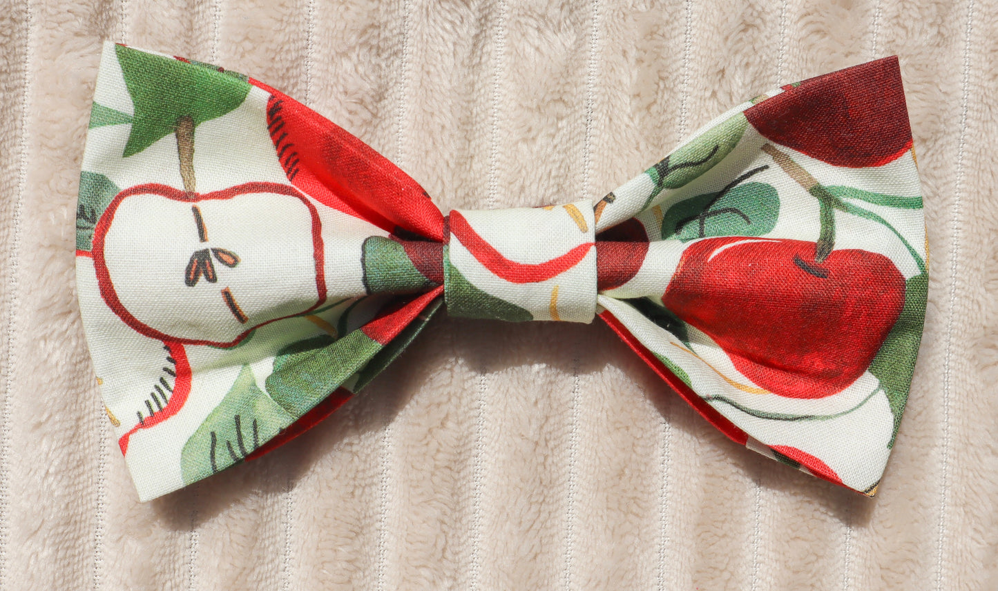 Apple Picking Pet Bow