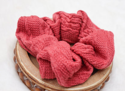 Holly Berry Sweater Weather Hair Scrunchie