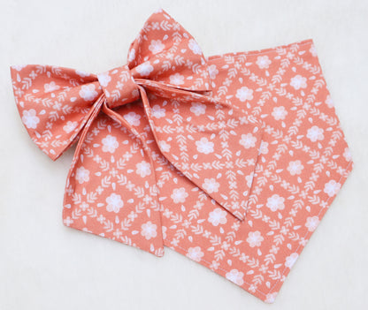 Fall Florals Pet Bow