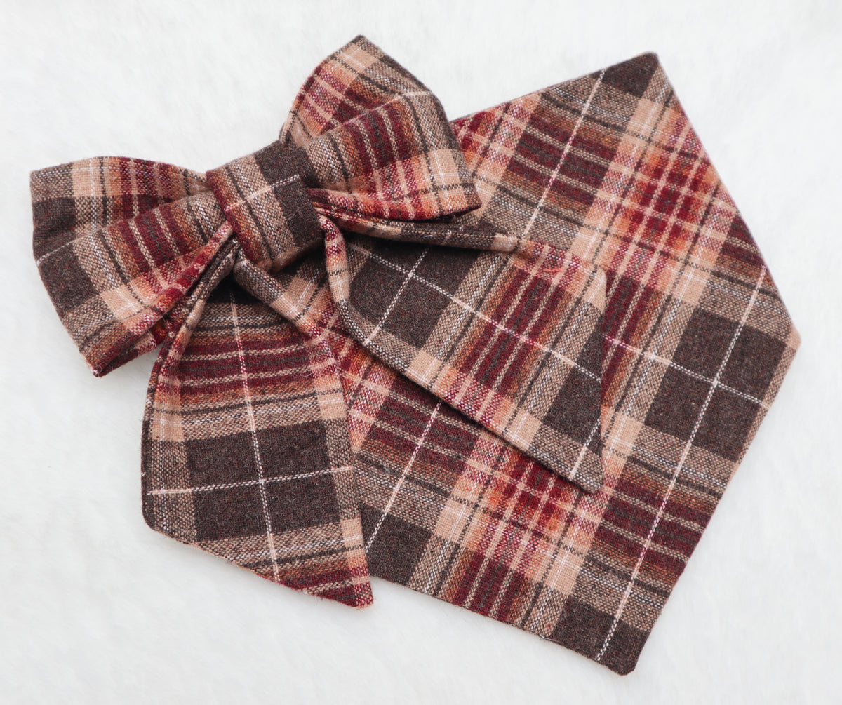 Maplewood Plaid Bandana