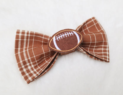 Football Season Pet Bow