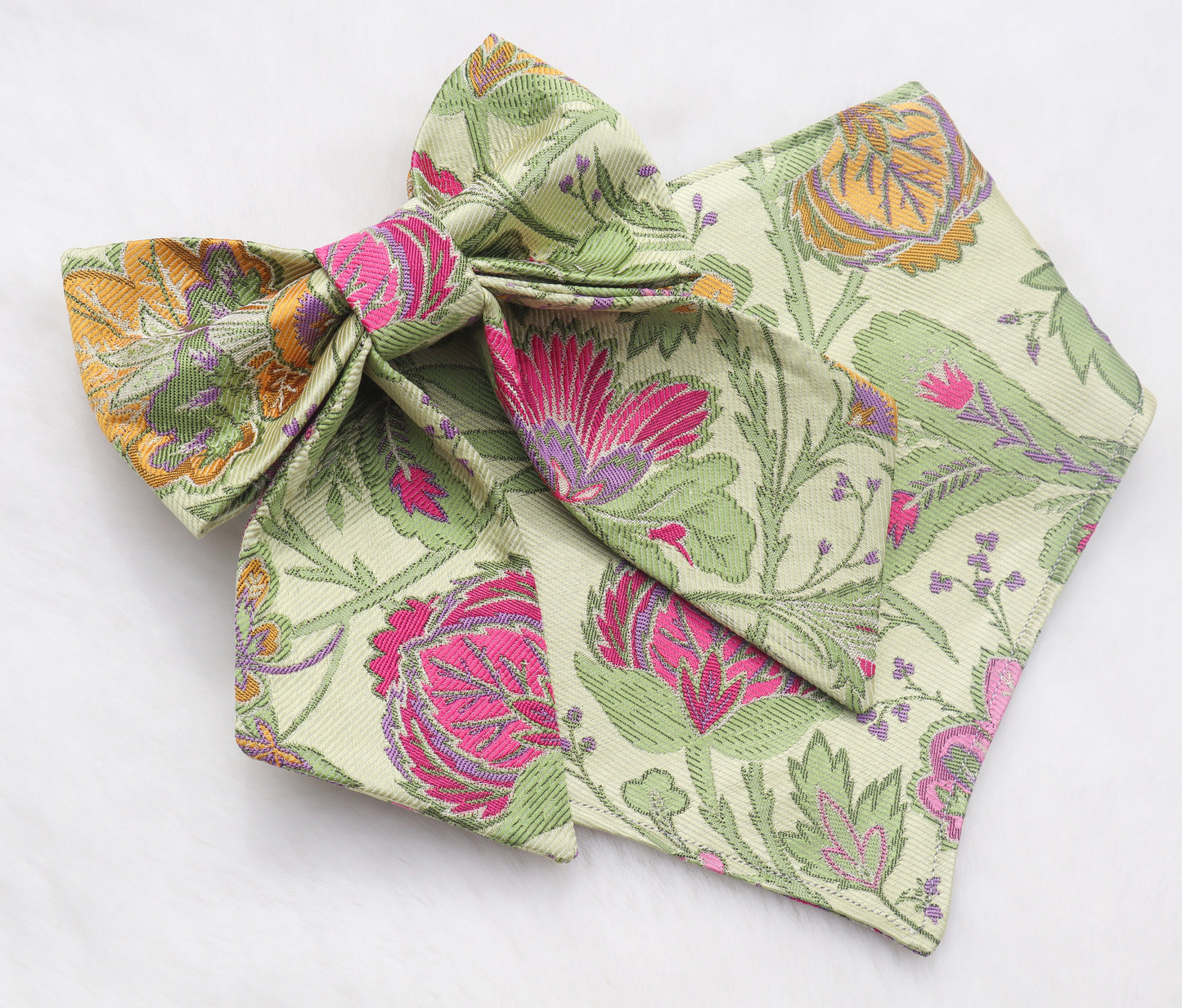 Gilded Blooms Pet Bow