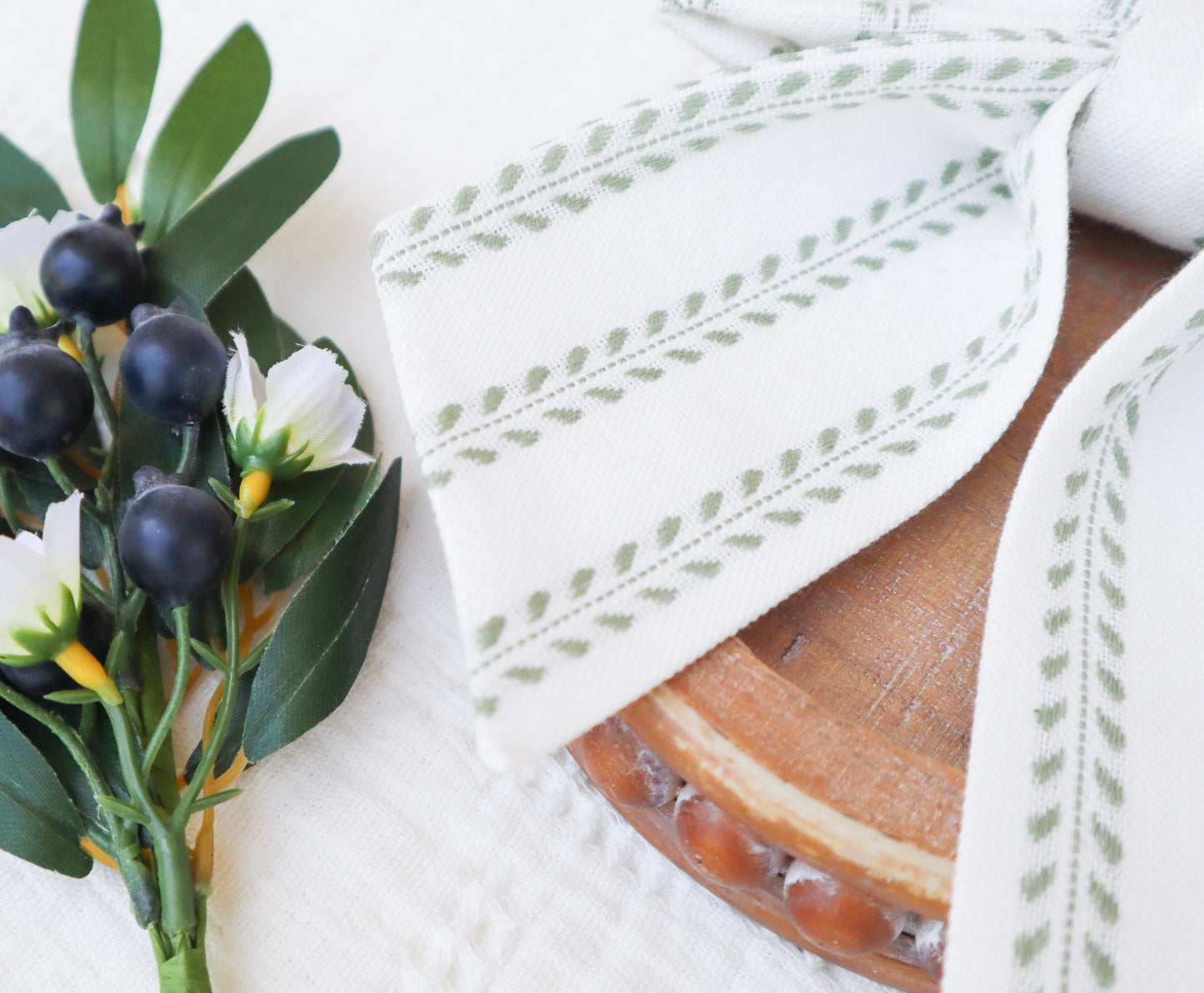 Italian Vineyard Hair Bow