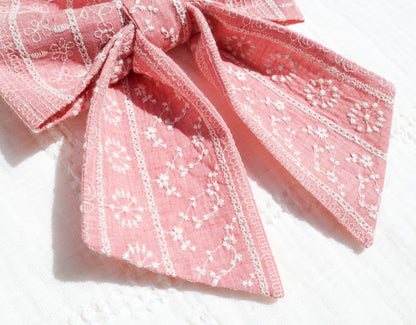 Coastal Pink Pet Bow