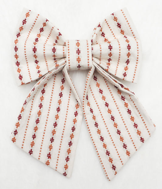 Heirloom Stitch Pet Bow