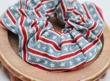 Stars & Stripes Hair Scrunchie